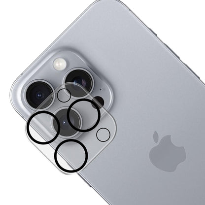 Pellicola protettiva per fotocamera posteriore 3MK Pro Full Cover per Apple iPhone 14 Pro, Vetro temperato, Trasparente