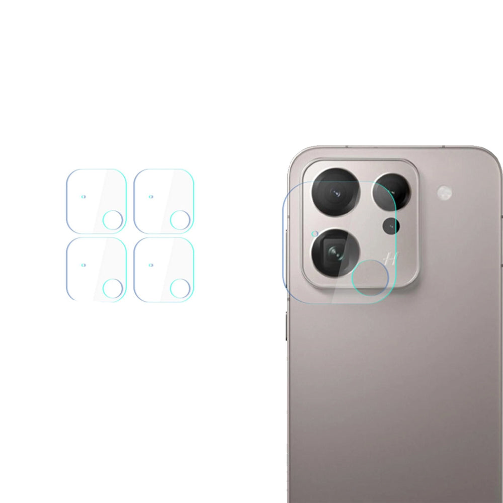 Pellicola Protettiva Posteriore per Fotocamera 3MK Protection per Oppo Find X9, Vetro Temperato, Set 4 pezzi, Trasparente