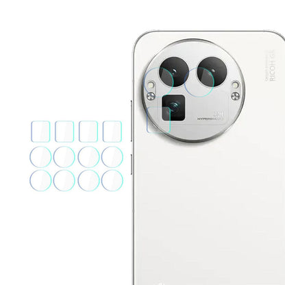 Back Camera Protection Film 3MK Protection for Realme GT 8 Pro, Tempered Glass, Set of 4 pieces, Transparent