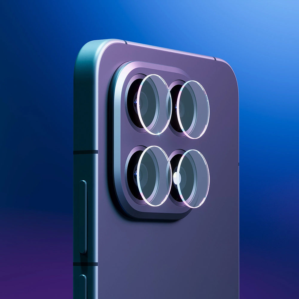 Pellicola Protettiva Posteriore per Fotocamera 3MK Protection per Xiaomi 15T, Vetro Temperato, Trasparente