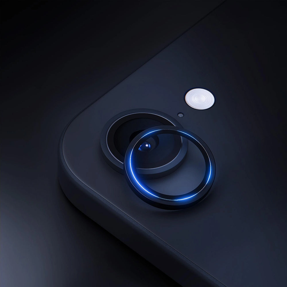 Pellicola protettiva per fotocamera posteriore 3MK Protection Pro per Apple iPhone 15, vetro temperato, grigio