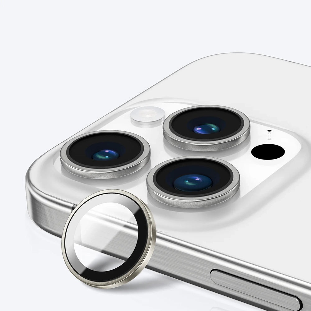Pellicola protettiva Anank AR per fotocamera posteriore Apple iPhone 17 Air, Vetro Temperato, Argento