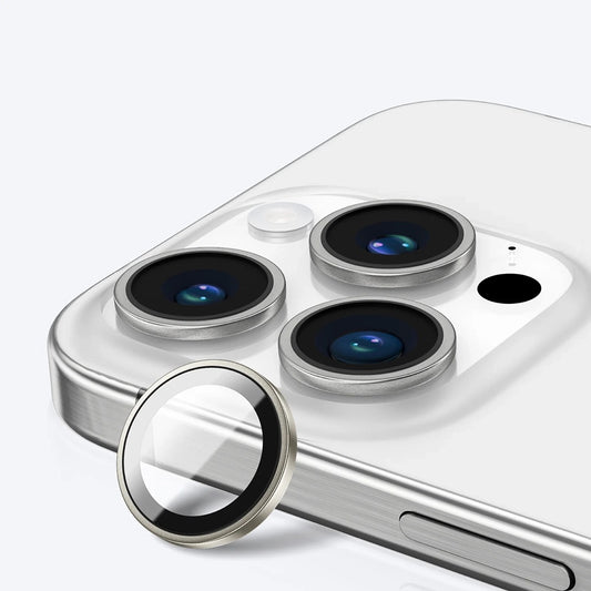 Pellicola protettiva Anank AR per fotocamera posteriore per Apple iPhone 17 Pro Max / 17 Pro, Vetro Temperato, Argento