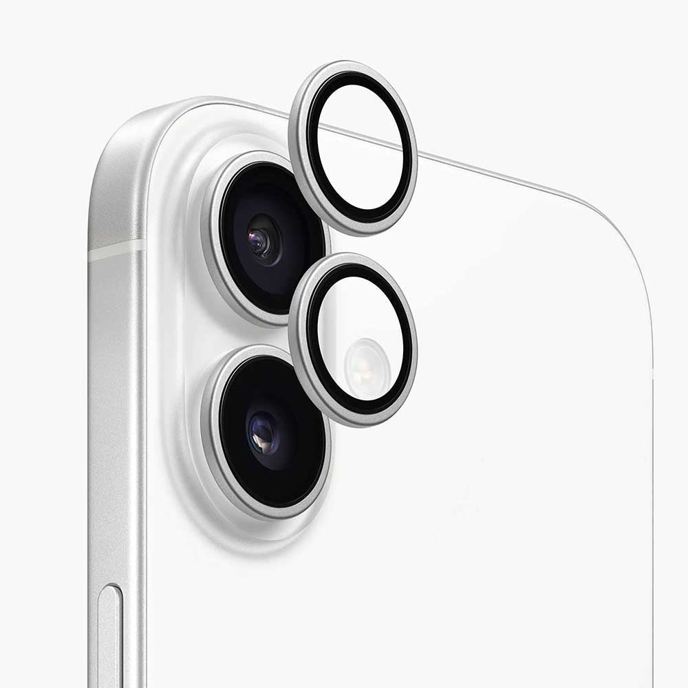 Pellicola protettiva Anank AR per fotocamera posteriore per Apple iPhone 17, Vetro Temperato, Argento