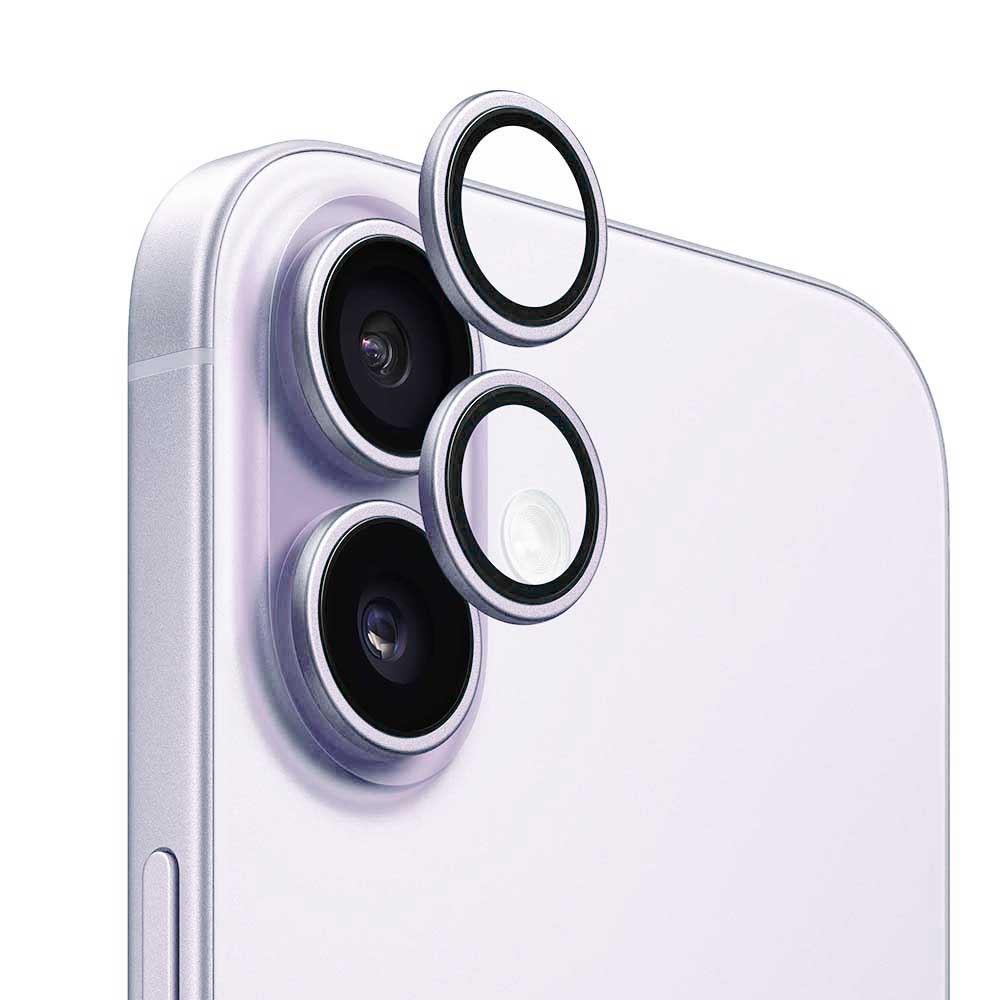 Pellicola protettiva Anank AR per fotocamera posteriore per Apple iPhone 17, Vetro Temperato, Viola