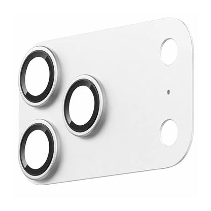 Pellicola protettiva per fotocamera posteriore Blueo Integrated Metal per Apple iPhone 17 Pro Max, vetro temperato, argento