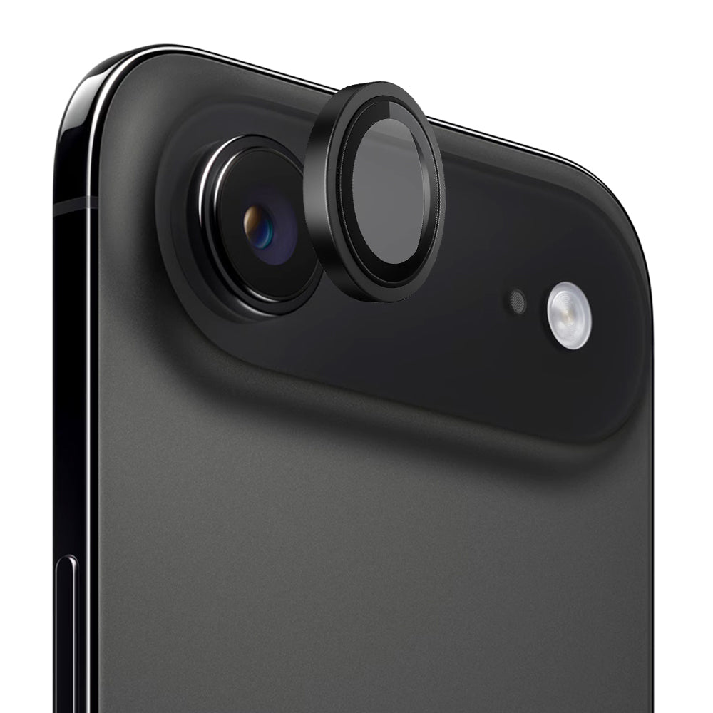 Pellicola Protettiva Posteriore Blueo Metal Frame per Apple iPhone 17 Air, Vetro Temperato, Nero