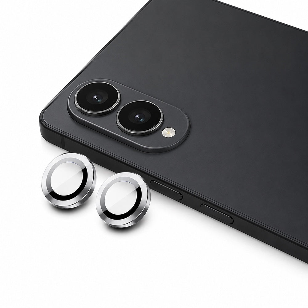 Pellicola protettiva per fotocamera posteriore Blueo per Samsung Galaxy Z Fold8 F976, vetro temperato, argento