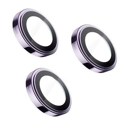 Pellicola protettiva per fotocamera posteriore Blueo Sapphire Crystal per Apple iPhone 14 Pro Max / 14 Pro, vetro temperato, viola