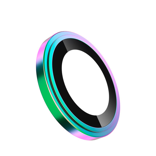Pellicola protettiva per fotocamera posteriore Blueo Sapphire Crystal per Apple iPhone 14 Pro Max / 14 Pro, vetro temperato, multicolore