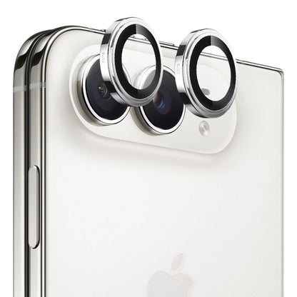 Pellicola protettiva per fotocamera posteriore Blueo Sapphire Crystal per Apple iPhone Duo, vetro temperato, argento
