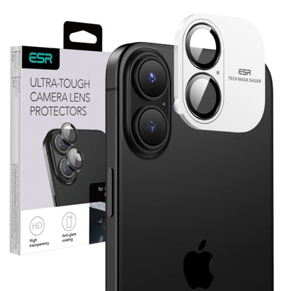 Pellicola Protettiva Posteriore ESR Armorite per Apple iPhone 17 / 16 Plus / 16, Vetro Temperato, Nero