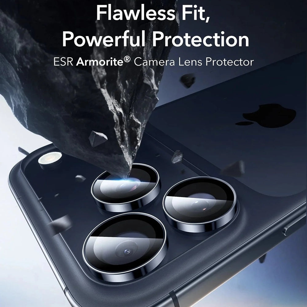 Pellicola Protettiva Posteriore ESR Armorite per Apple iPhone 17 Pro Max / 17 Pro / 16 Pro Max / 16 Pro, Vetro Temperato, Blu