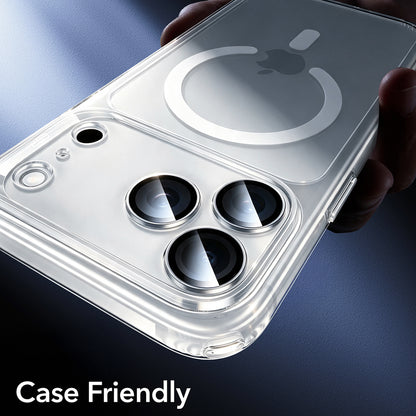 Pellicola protettiva per fotocamera posteriore ESR Armorite per Apple iPhone 18 Pro / 18 Pro max, vetro temperato, argento