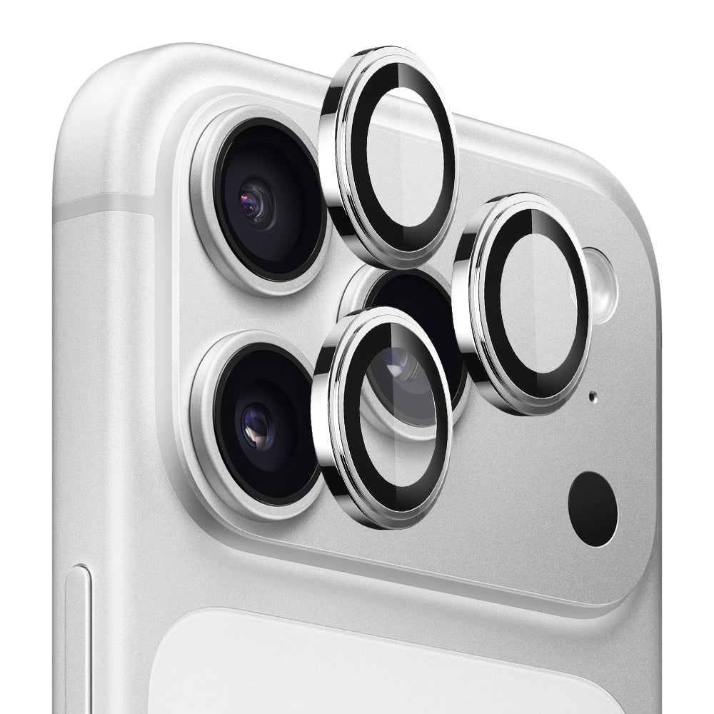 Pellicola protettiva per fotocamera posteriore Lito S+ per Apple iPhone 18 Pro / 18 Pro Max, vetro temperato, argento