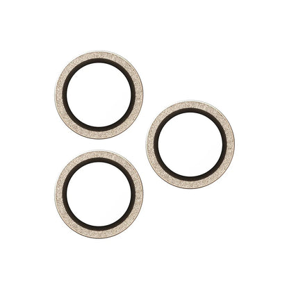 Pellicola protettiva per Fotocamera Posteriore PanzerGlass Hoops Glitter per Apple iPhone 17 Pro Max / 17 Pro / 16 Pro Max / 16 Pro, Vetro Temperato, Dorata