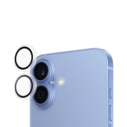 Pellicola Protettiva Posteriore PanzerGlass Hoops per Apple iPhone 16 Plus / 16, Vetro Temperato, Trasparente
