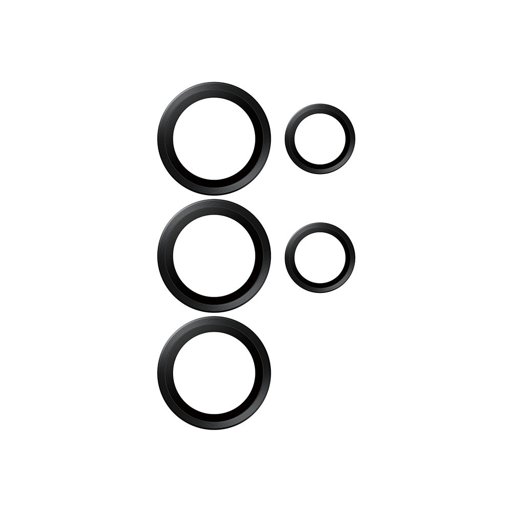 Pellicola Protettiva Posteriore PanzerGlass Hoops per Samsung Galaxy S25 Ultra S938, Vetro Temperato, Nero