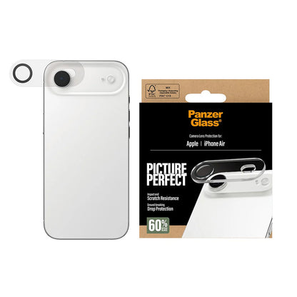 Pellicola Protettiva Posteriore PanzerGlass PicturePerfect per Apple iPhone 17 Air, Vetro Temperato, Trasparente