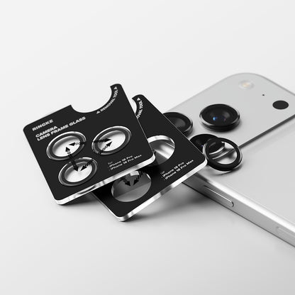Pellicola protettiva per fotocamera posteriore Ringke per Apple iPhone 18 Pro / 18 Pro Max, Vetro temperato, Set da 2 pezzi, Trasparente