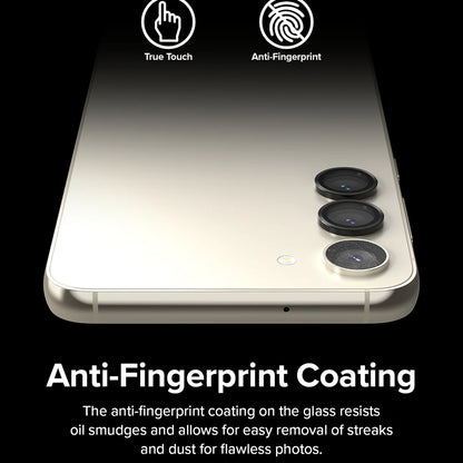 Ringke Rear Camera Protection Film for Samsung Galaxy S23+ S916 / S23 S911, Tempered Glass, Black