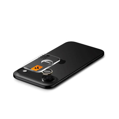 Pellicola Protettiva Posteriore Spigen GlastR EZ FIT Optik Pro per Apple iPhone 17 Air, Vetro Temperato, Set 2 pezzi, Nera