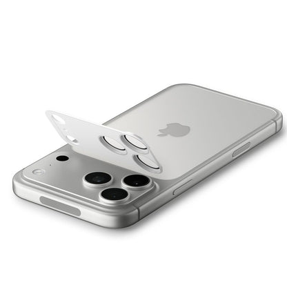 Pellicola Protettiva Posteriore Spigen GlastR EZ FIT Optik Pro XL per Apple iPhone 17 Pro Max, Vetro Temperato, Argento AGL10652