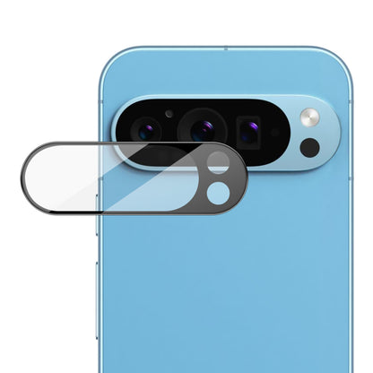 Pellicola protettiva per fotocamera posteriore Techsuit per Google Pixel 9 Pro XL, vetro temperato, nero