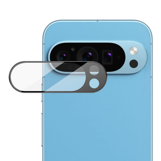 Pellicola protettiva per fotocamera posteriore Techsuit per Google Pixel 9 Pro XL, vetro temperato, nero