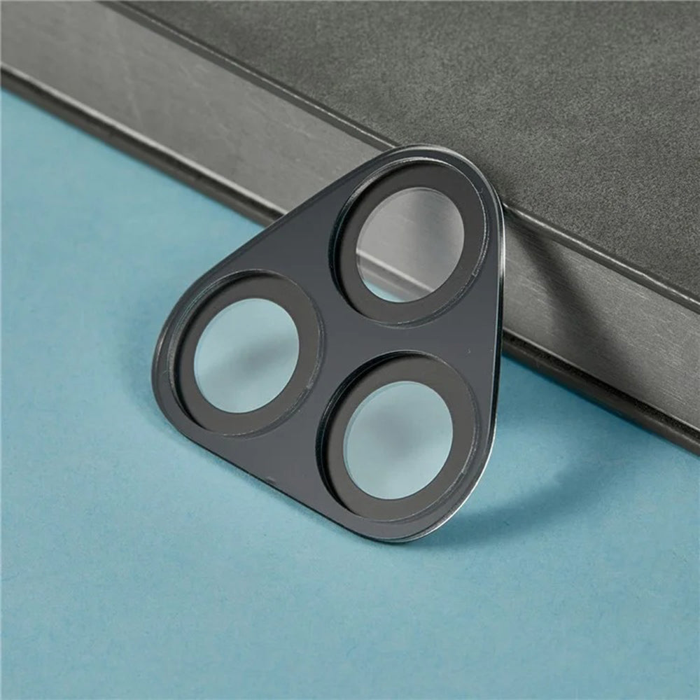 Pellicola protettiva per fotocamera posteriore Techsuit per Honor 400 Lite, vetro temperato, nero