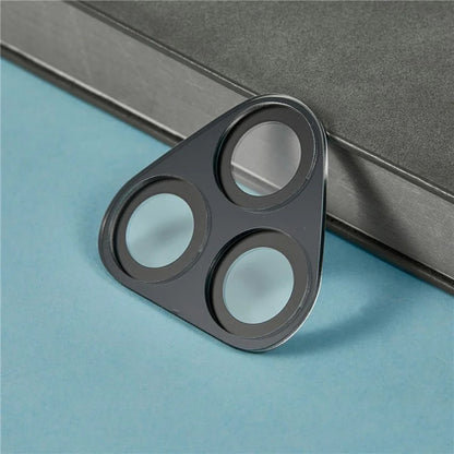 Pellicola protettiva per fotocamera posteriore Techsuit per Honor 400 Lite, vetro temperato, nero