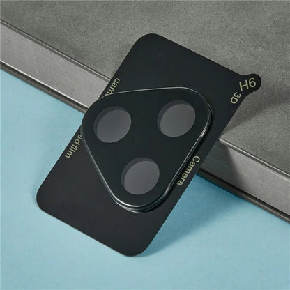 Pellicola protettiva per fotocamera posteriore Techsuit per Honor 400 Lite, vetro temperato, nero