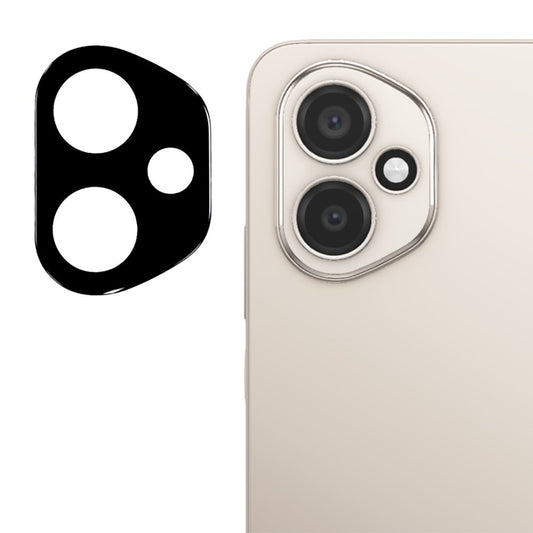 Pellicola protettiva per fotocamera posteriore Techsuit per Honor 400, vetro temperato, nero