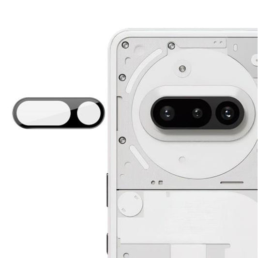 Pellicola protettiva per fotocamera posteriore Techsuit per Nothing Phone (3a), vetro temperato, nero