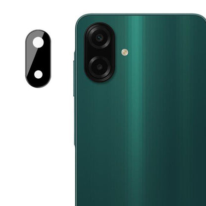 Pellicola protettiva per fotocamera posteriore Techsuit per Samsung Galaxy A07 4G A075, vetro temperato, nero