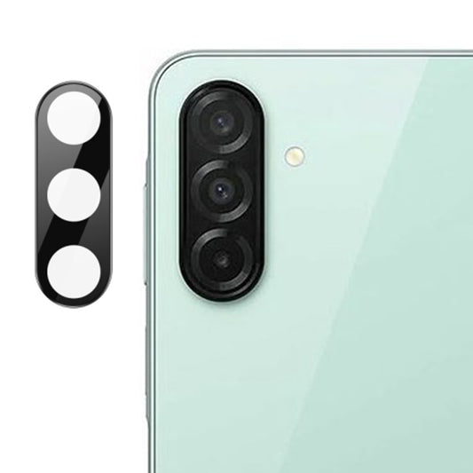 Pellicola protettiva per fotocamera posteriore Techsuit per Samsung Galaxy A26 A266, vetro temperato, nero