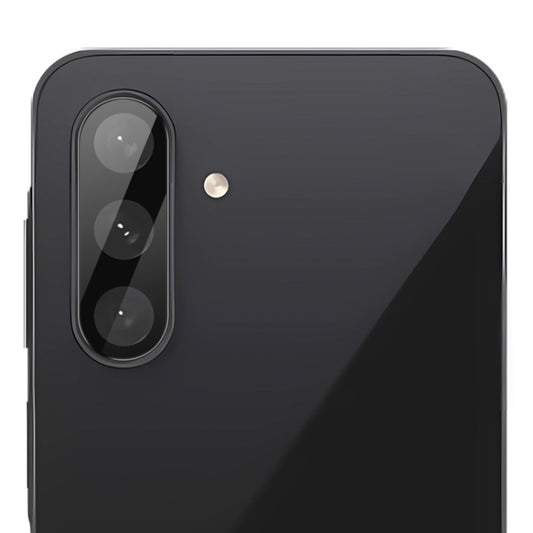 Pellicola protettiva per fotocamera posteriore Techsuit per Samsung Galaxy A26 A266, vetro temperato, nero