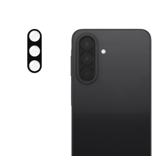 Techsuit Rear Camera Protector for Samsung Galaxy A27 5G, Tempered Glass, Black