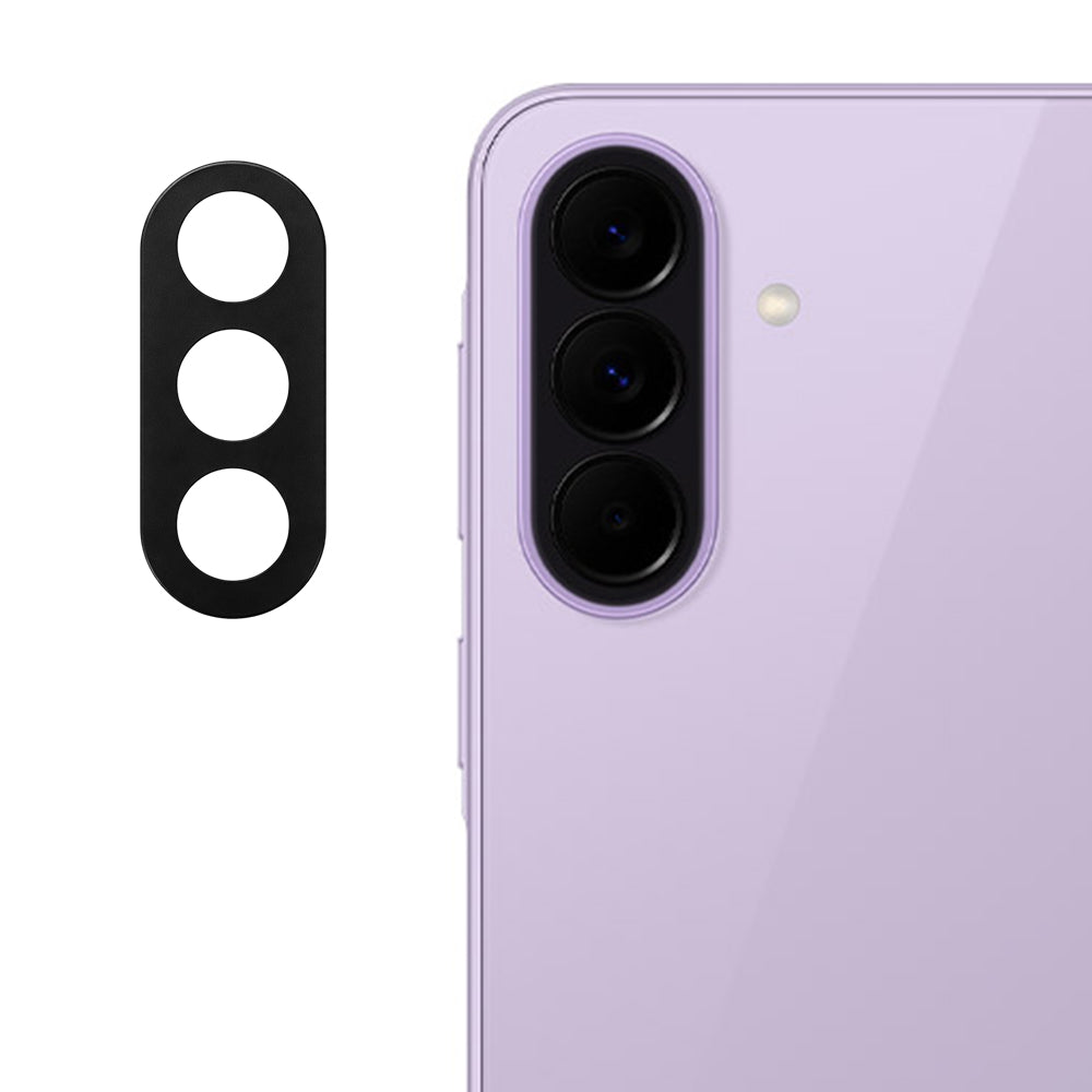 Pellicola protettiva Techsuit per la fotocamera posteriore del Samsung Galaxy A37 5G, Vetro Temperato, Nero