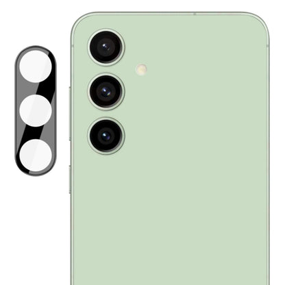 Pellicola protettiva per fotocamera posteriore Techsuit per Samsung Galaxy S24 FE S721, vetro temperato, nero