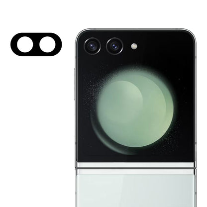 Pellicola protettiva per fotocamera posteriore Techsuit per Samsung Galaxy Z Flip6 F741, vetro temperato, nero