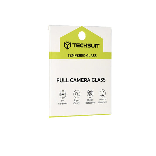 Pellicola protettiva per fotocamera posteriore Techsuit per Samsung Galaxy Z Fold8 F971, vetro temperato, nero