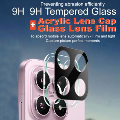 Pellicola protettiva Techsuit per la fotocamera posteriore Xiaomi 17, Vetro Temperato, Nero