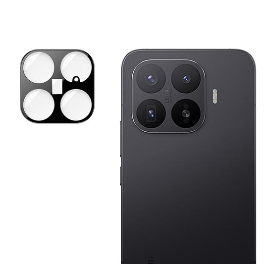 Pellicola protettiva per fotocamera posteriore Techsuit per Xiaomi 17T Pro, vetro temperato, nero