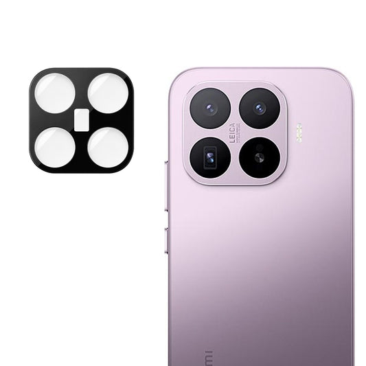 Pellicola protettiva per fotocamera posteriore Techsuit per Xiaomi 17T, vetro temperato, nero