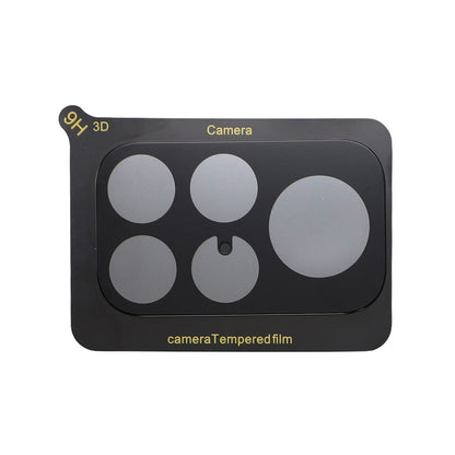 Pellicola protettiva per fotocamera posteriore Techsuit per Xiaomi Poco F9 Pro, vetro temperato, nera