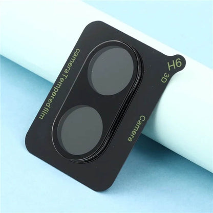 Pellicola protettiva per fotocamera posteriore Techsuit per Xiaomi Poco X7 Pro, vetro temperato, nero