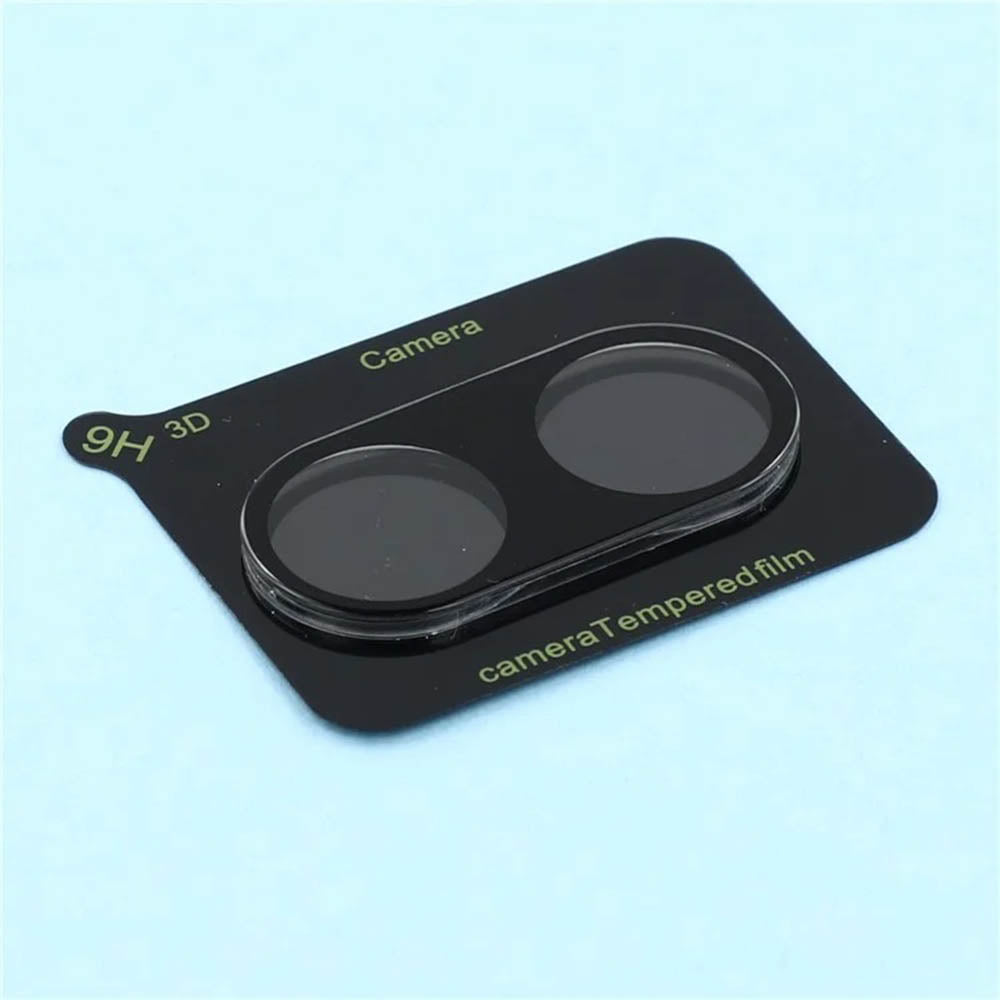 Pellicola protettiva per fotocamera posteriore Techsuit per Xiaomi Poco X7 Pro, vetro temperato, nero