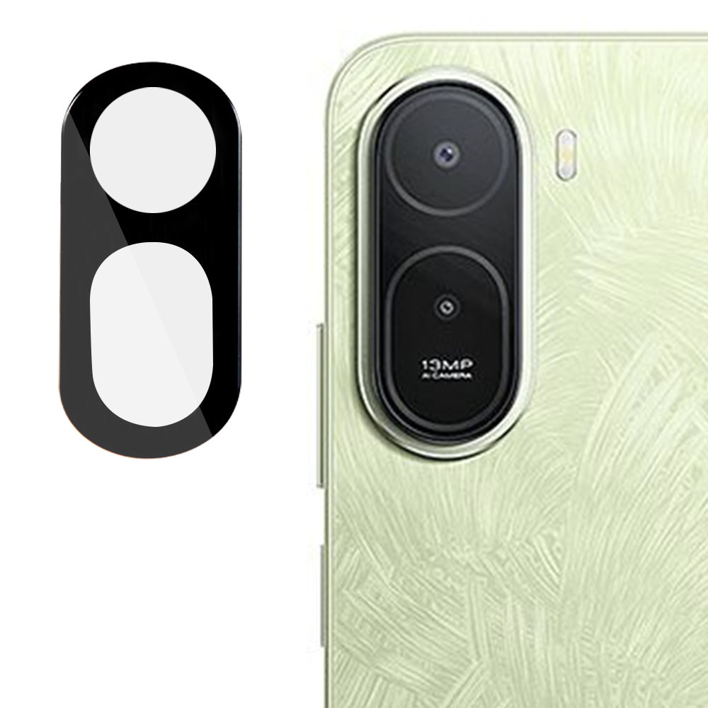 Pellicola protettiva per fotocamera posteriore Techsuit per Xiaomi Redmi A7 Pro 4G, vetro temperato, nero