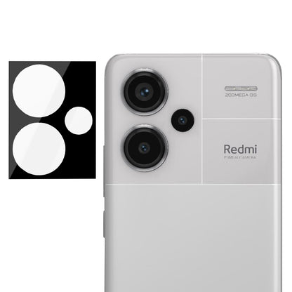 Pellicola protettiva per fotocamera posteriore Techsuit per Xiaomi Redmi Note 13 Pro+, Vetro temperato, Nero